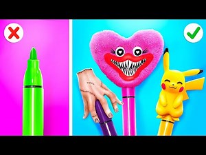 学校で使えるクラフトと笑える裏技||おもしろDIYライフハック|123GO! SCHOOL