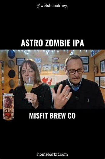 Astro Zombie IPA Beer Review Misfit Brew Co