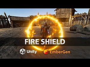 Unity VFX Tutorial - Creating fire shield using EmberGen