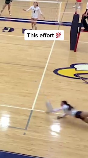 Coach has to love seeing this hustle 🔥 Hudsonville HS, MI #volleyball #volleyballhighlights #volleyballtiktok