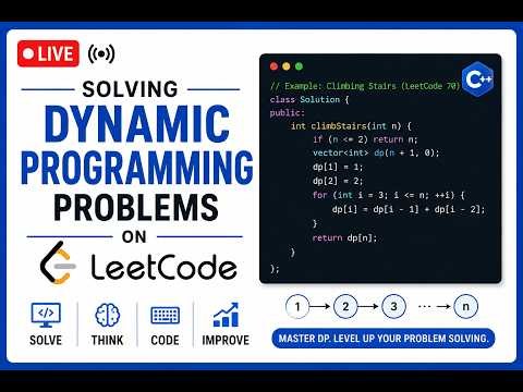 💡 Learning Dynamic Programming Through LeetCode | C++ Live Coding