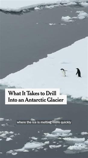 The New York Times on Instagram: "Our climate reporter Raymond Zhong is on an expedition in Antarctica with scientists from around the world. Paul Anker, a drilling engineer, discusses the stakes, preparations and pressure of the mission to drill a half-mile-long hole in through the Thwaites Glacier to gather data from the waters below. Learn more and find the latest updates about the expedition at the link in our bio. Video by Raymond Zhong, Chang W. Lee, Christina Thornell, Jon Miller, Leila M
