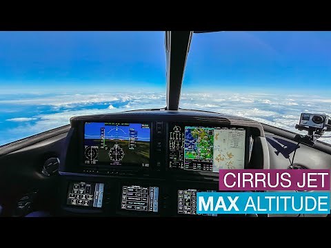 Cirrus SF50 - Max Altitude FL310 IFR To Scotland | Flight Vlog