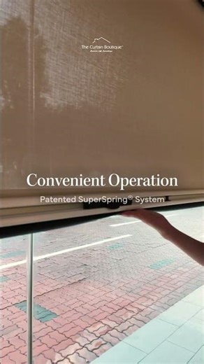 Ziptrak® Manual Blinds – Easy and Secure Operation