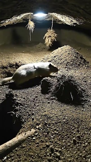 POV: A Pocket Gopher Takes You Underground 🐾🎥