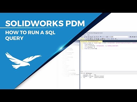 How to Run a SQL Query For SOLIDWORKS PDM