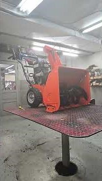 Ariens compact 24 snowblower in for service #snowblower #ariens #carb #fyp #wow #snapon #tools #fix