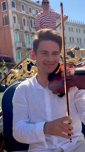 1.2M views · 51K reactions |  Bella Ciao in Venice  — Violin - The full version is available on my YouTube channel, Apple Music, Spotify, etc. Join me on a gondola ride through the heart of Venice, Italy, as I perform one of the world’s most iconic melodies — “Bella Ciao.” You can see the gondolier behind me gracefully guiding the gondola through the Venetian canals, surrounded by the magic of this timeless city. #venezia #bellaciao #venice #italy | David Bay | Facebook