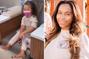 Cheyenne Floyd & ex Cory daughter Ryder gets pedicure and chats in cute video