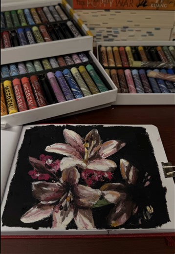 Lily Oil Pastel Drawing Techniques Explained