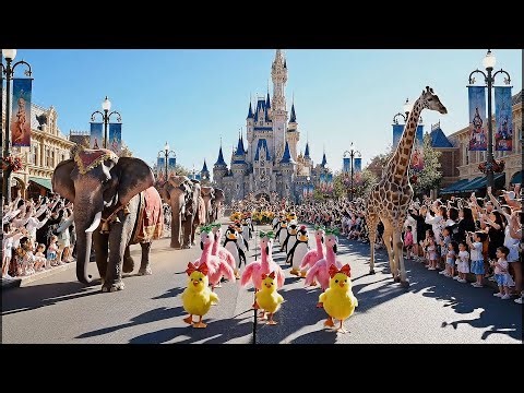 Live Animal Parade at Disneyland | Best Disneyland Moments You Must See!