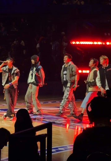 @CORTIS song name: #FASHION 2026 Ruffles #NBA All‑Star Celebrity Game at the Kia Forum #fyp #cortis #coer