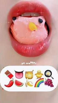 [ASMR foods]🍫👅🍯🐥Cr: dangbee eating #emojichallenge #asmrfood #mukbang #eatingsounds #subscribe