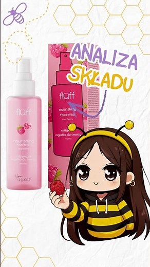 FLUFF Raspberry Facial Mist - More Than Just a Scent. My Opinion and Ingredients Analysis