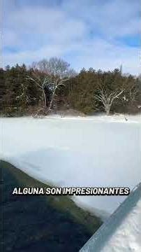 Cómo se ve un río a -17° con sensación de -22° ￼