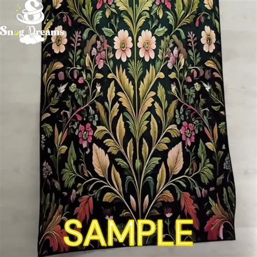 Retro Folk Pattern Rug – Yellow Brown Cabin Accent - Etsy