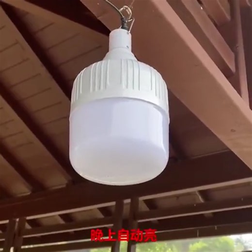 AIMO【Buy 1 Take 1】Solar light bulb with solar panel with Wireless Remote IP67 Outdoor Waterproof Energy-Efficient Lighting Fixture For Outdoor Lighting Fishing Camping | Lazada PH