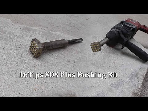 sds bushing tool bushing bit for concrete chipping