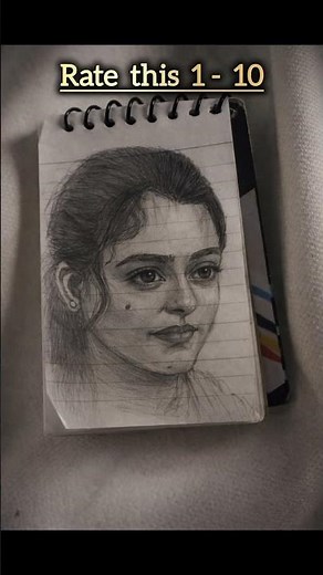 How to Draw Realistic Girl Face Step by Step | Pencil Portrait Tutorial 🔥 #art #artist #viral #trend