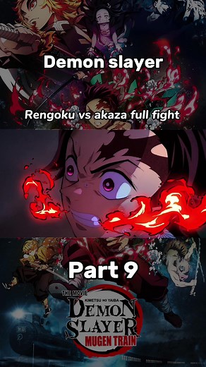 RENGOKU VS AKAZA FULL FIGHT - Demon Slayer Anime Battle