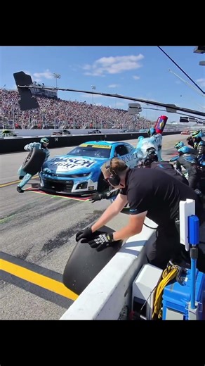 Time a pit stop: start timer when the car comes to a complete stop. Stop it on the left side drop.