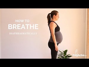 Diaphragmatic Belly Breathing during Pregnancy