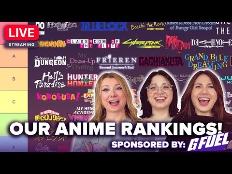 HOT TAKES 🔥👀 2026 Anime Tier List Livestream (Part 2)