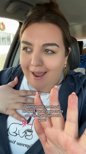 Danielle on Instagram: "Category is: Suspension Eleganza #cars #rant #relatable #funny #explorepage"