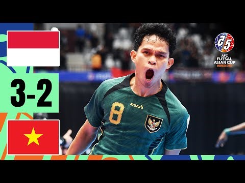 A HISTORIC moment for Indonesian futsal! | Indonesia - Vietnam | Highlights | AFC Futsal Asian Cup™