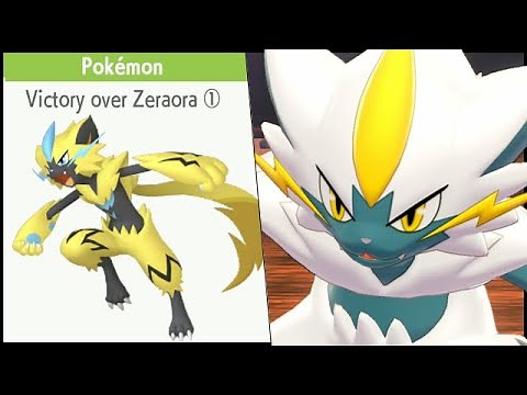 AVAILABLE NOW! - How To Get EVENT Shiny Zeraora In Pokemon Sword and Shield