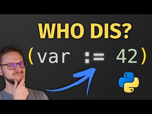 The Python Walrus Operator is Awesome!