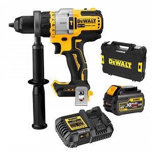 DeWalt DCD999T1-XE 18V 6.0Ah FlexVolt Advantage XRP XR Li-Ion Cordless Brushless Hammer Drill Driver Combo Kit