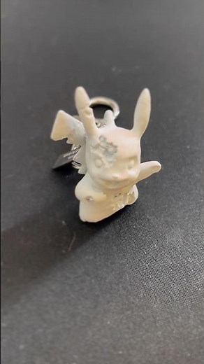 Pokemon x Daniel Arsham Pikachu Keychain Details