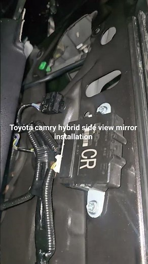 2022 toyota camry hybrid side view mirror replace #mechanic #maintenance #toyotaparts