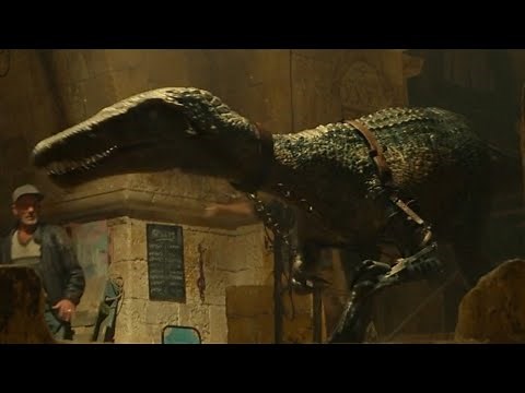 Jurassic world Dominion Baryonyx Scene