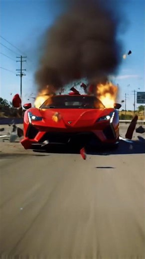 $1000 Car Blows Up in Seconds! 💥 You Won’t Believe the Damage 😱