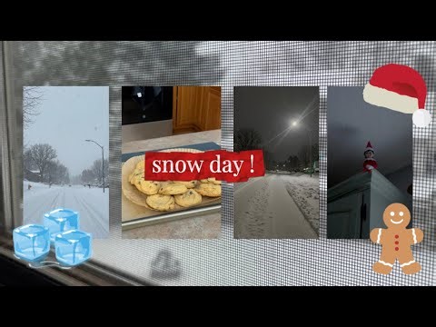 Fun snow day vlog ❄️| vlogmas day 1 ! 🤍