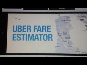 Uber fare estimator