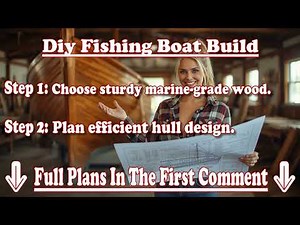 DIY Fishing Boat Build 3 Secret Methods Fast Easy Start With Boat Building Plans