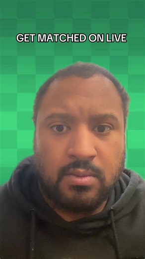 Get matched on live - Tcheck #greenscreen #getmatchedonlive