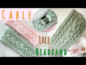 【knitting 棒針編み】ヘアバンド編みました♪