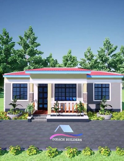 Simple and Economical 3 Bedroom House Design