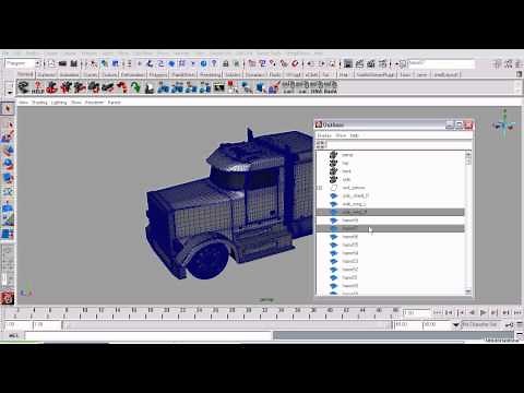 (Basic) How To Select Objects In The Outliner