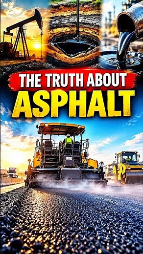 How Asphalt Is Made in the USA 🇺🇸 | From Oil to Roads