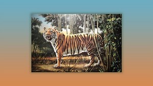 We're still loving the hidden tiger in this perplexing optical illusion