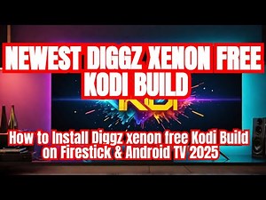 THE Newest DIGGZ XENON FREE KODI BUILD 2025 | Best Kodi Build For Firestick & Android TV