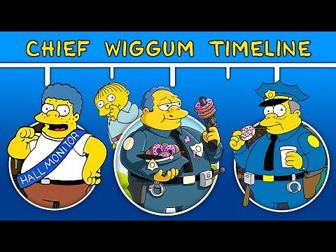 The Simpsons Complete Chief Wiggum Timeline