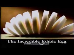 The Incredible Edible Egg Commercial - 1997