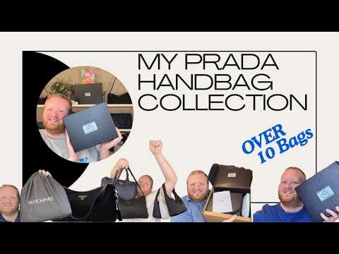 Prada Obsession is REAL… My Full Handbag Collection 🖤 (10+ Bags!)