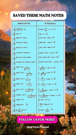 WOW USEFUL Math Notes | Math Tricks Tutorial